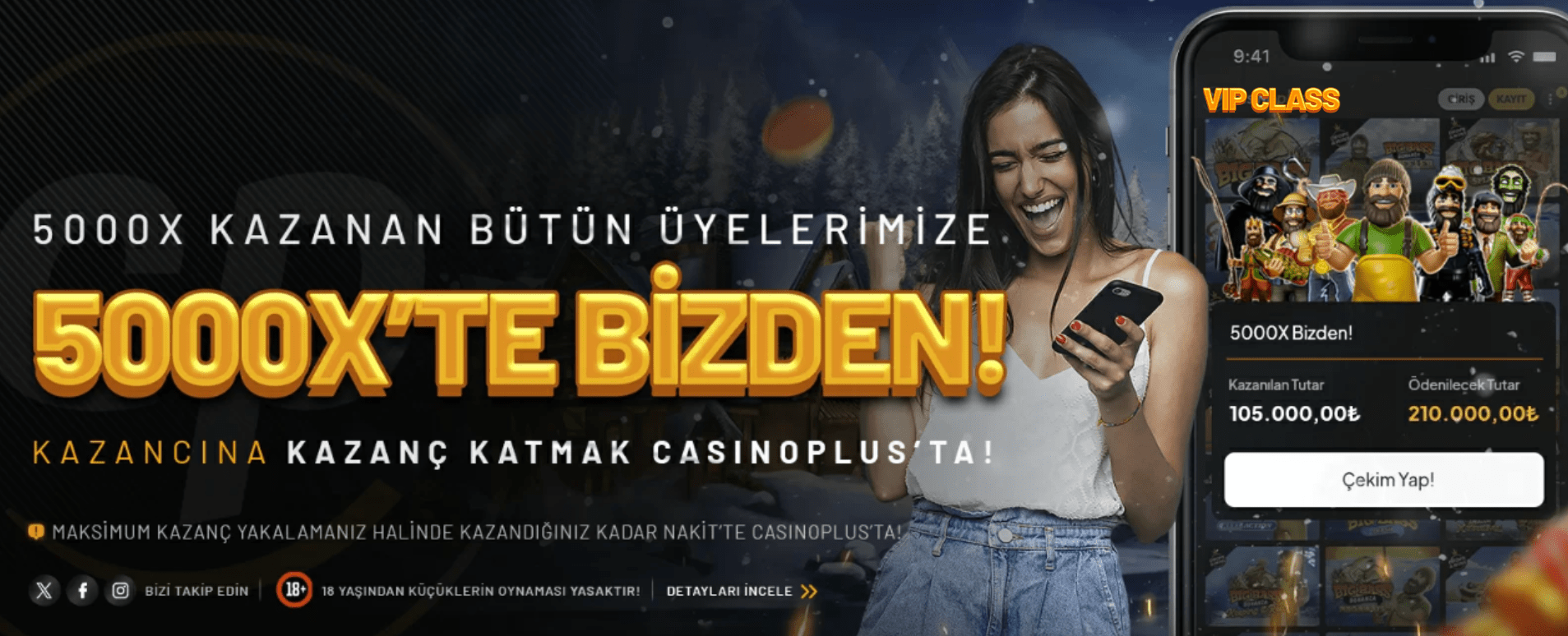 CasinoPlus mobil uygulama önizlemesi #1