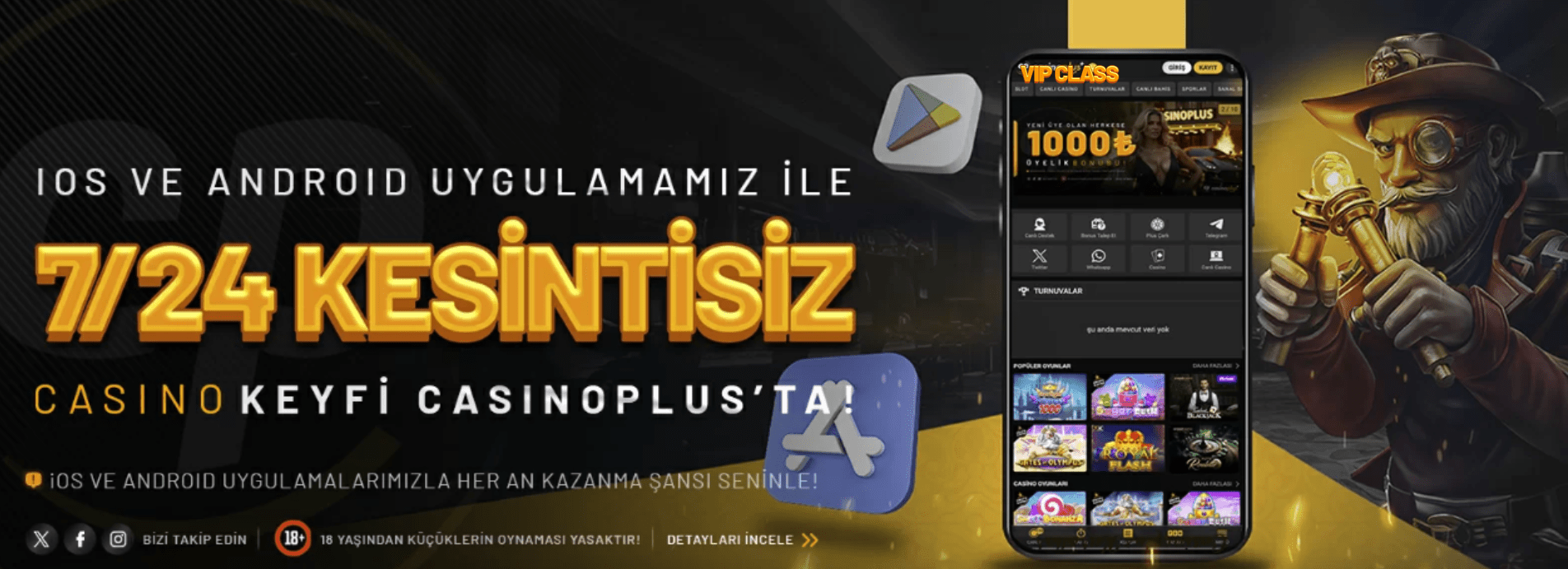 CasinoPlus mobil uygulama önizlemesi #2